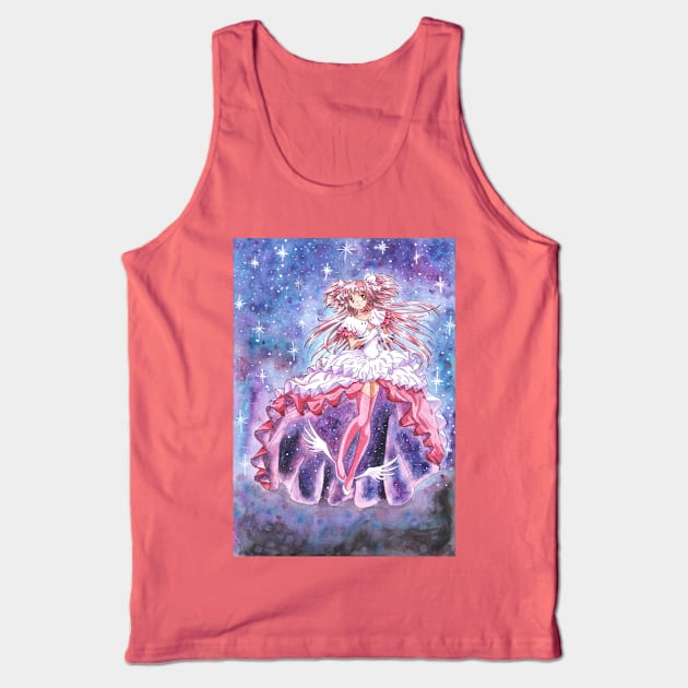 Madoka Magica Tank Top by eosofdawn